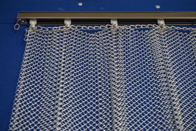 1 5 Times Hanging Metal Coil Drapery Fashionable For Room