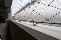 Balustrade Or Railing 2.0mm Architectural Wire Mesh 60*60mm Hole