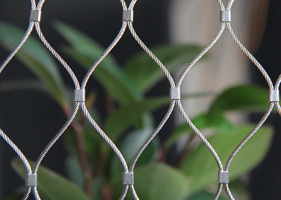 Woven Stainless Steel Cable Mesh Dia 1.5 To 3.0mm