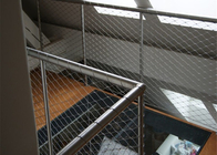 Stainless Steel Fall Protection Architectural Wire Mesh Height 2.0 M