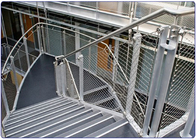 Stairway Railing Stainless Steel Cable Netting Ferrule Type