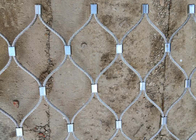 Knotted Security Bridge Stainless Steel Rope Mesh Netting Sus 316 2.5 Mm