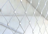 Customized Stainless Steel Safety Netting With Ferrule Cable Mesh Ss304 2.0 Mm Wire