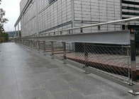 Flexible Highway Isolation Cable Fence Mesh For Balustrade Ss304