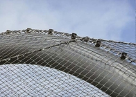 Architecture Flexible Stainless Steel Wire Rope Mesh For Safety