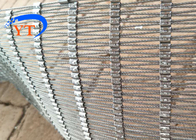 Buckle Wire Rope Mesh Flexibility Customized Stainless Steel Non Rusting For Fence
