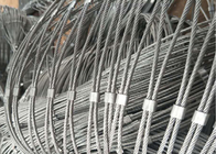 Customized Height Balustrade Cable Mesh 2.0mm Wire Diameter