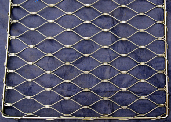High Tensile Strength Stainless Steel Rope Mesh For Flexible Industrial Solutions