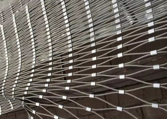 High Tensile Strength Stainless Steel Rope Mesh For Flexible Industrial Solutions