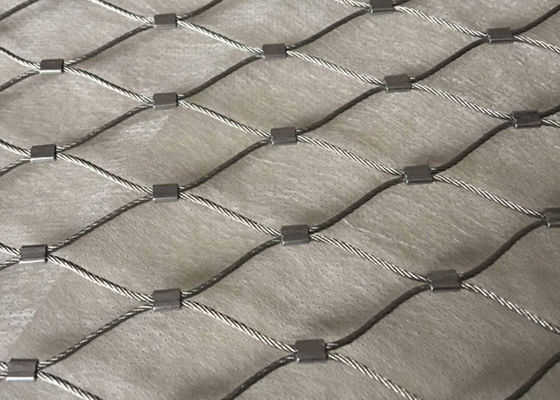 Customized Playground Stainless Steel Wire Rope Netting Anti Rust