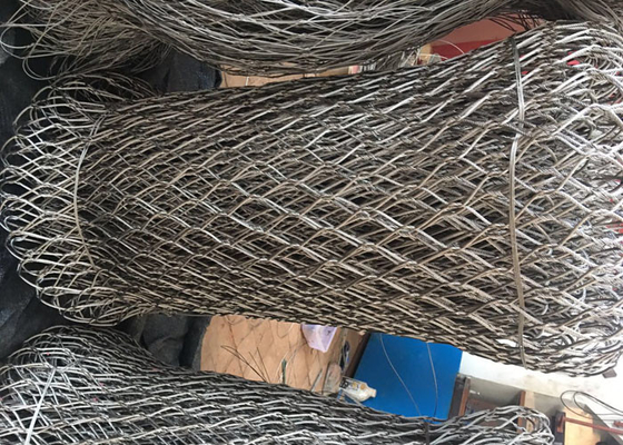 long life stainless steel rope mesh for enimal enclosure