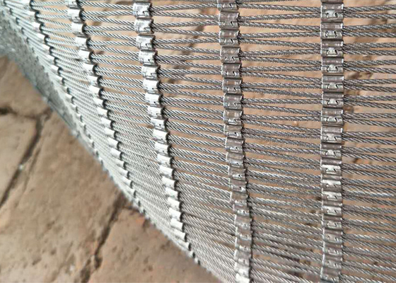 High Tensile Strength Stainless Steel Rope Mesh For Flexible Industrial Solutions