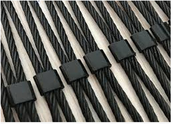 long life stainless steel rope mesh for enimal enclosure