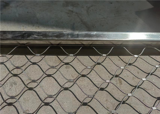 Monkey Animal Enclosure Mesh  Wire Diameter From 1.5 To 5mm