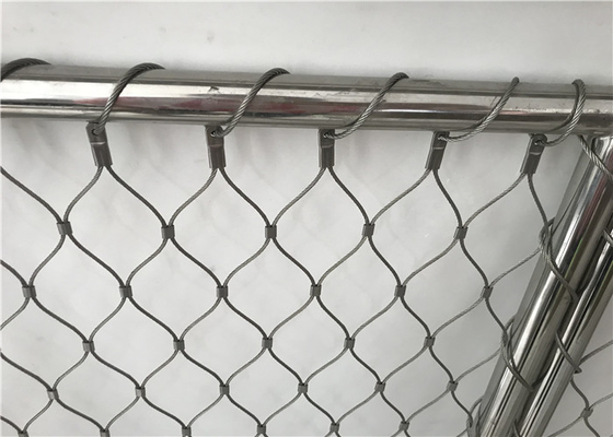 Stainless Steel Zoo Wire Mesh Used In Animal Safety Protect Netting
