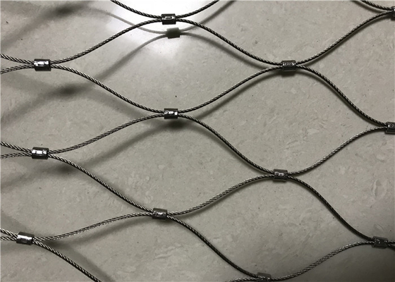 Stainless Steel Zoo Wire Mesh Used In Animal Safety Protect Netting