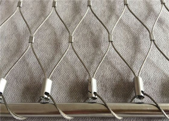 2mm With 50mm Hole Zoo Wire Mesh Easy To Clean And Resists
