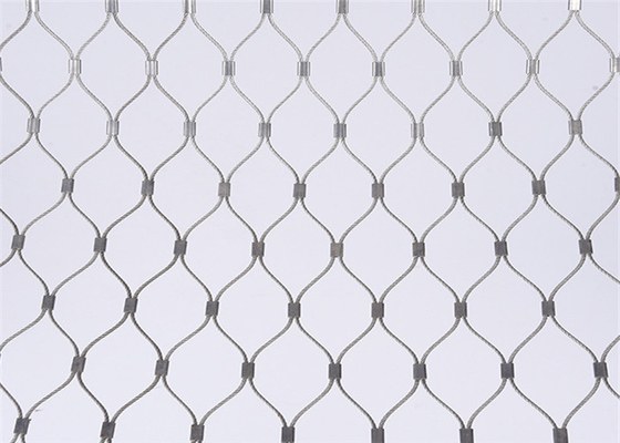 Flexible Diamond Hole Wire Fence Rope Mesh Netting Zoo Animal Net