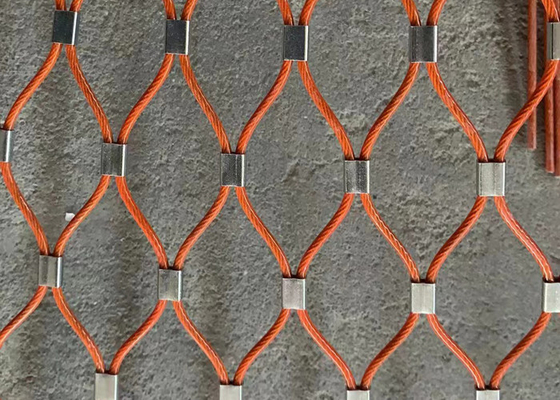 316 316L Stainless Steel Flexible Enclosure Animal Wire Mesh