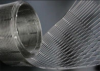X - Tend Flexible Stainless Steel Cable Mesh Ferruled Woven Netting CE Approved