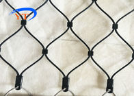 SS Black Oxide Wire Rope Mesh X Tend Safety Cable High Strength Fencing