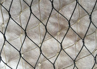 Black Oxide Coated Stainless Steel Rope Net Cable Mesh Stainless Steel