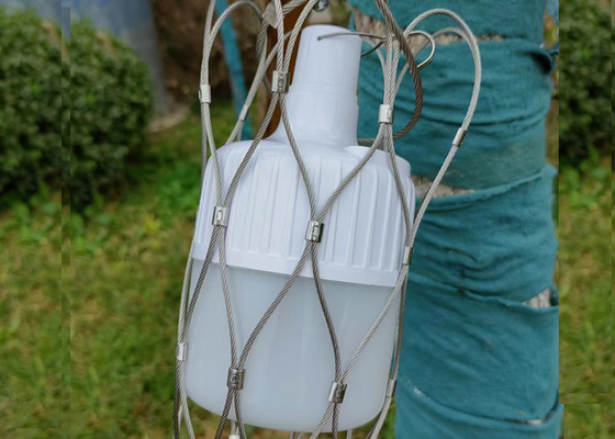 316 Safety Netting Fall Protection Cable Drop Preventing Net  For Camera Anti Drop