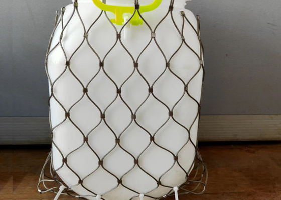 Sound And Light Alarm Lamp Anti Theft Metal Mesh Bag Protector  Balustrade Cable Mesh