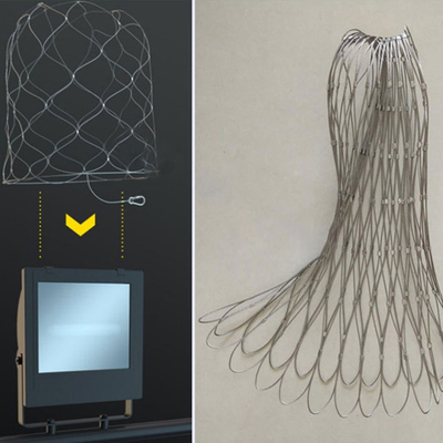 Zoo Wire Mesh AISI316 Stainless Steel Cable Dropped Objects Prevention Safety