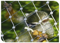 Ferruled Style X-Tend Stainless Steel Cable Wire Mesh Netting For Zoo Breaking Resistant