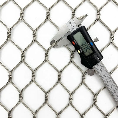 316 316l Stainless Steel Flexible Wire Mesh Netting For Bird Aviary