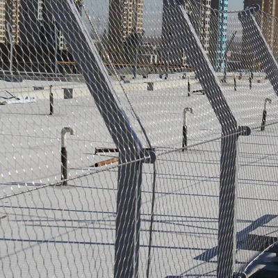 3.2mm 316 Stainless Steel Slope Protective Cable Mesh For Zoo Garden Fence
