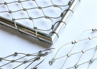 High Strength Inox Cable Mesh Netting Ferruled Style For Railing Guiding