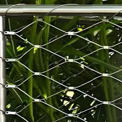 SS304  Rope Construction Decoration Climbing Net Cable Enclosure Zoo Mesh