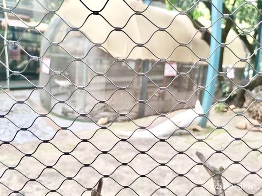 Rope Zoo Fencing Netting Stainless Steel Rope Bird Aviary Netting