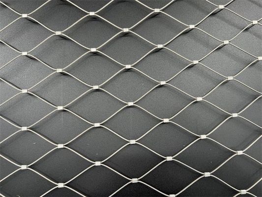 SS316 7*7 Stainless steel Balustrade Cable Mesh For Staircase