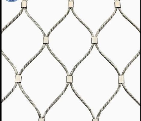316 Stainless Steel  Rope Aviary Wire Netting High-Strength Load-Bearing
