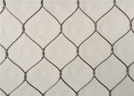 Monkey tiger enclosure mesh zoo Animal enclosure mesh netting ferruled cable netting mesh