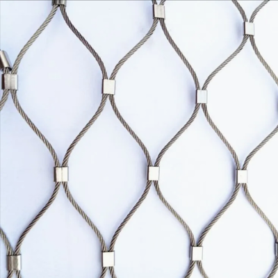 Corrosion-Resistant  Stainless Steel Wire Rope Net For Garden Farm And Outdoor Safety