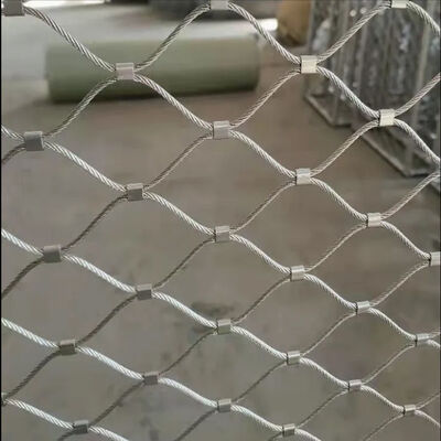 Customized Size Corrosion Resistant Stainless Steel Wire Rope Plant Trellis for Fall Prevention