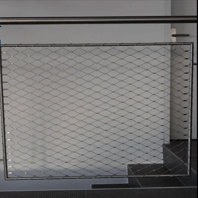 Customized Size Corrosion Resistant Stainless Steel Wire Rope Plant Trellis for Fall Prevention