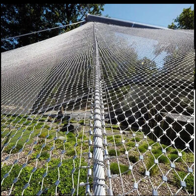 Customized Size Corrosion Resistant Stainless Steel Cable Mesh with Good Load-bearing Capacity for Architectural Applications