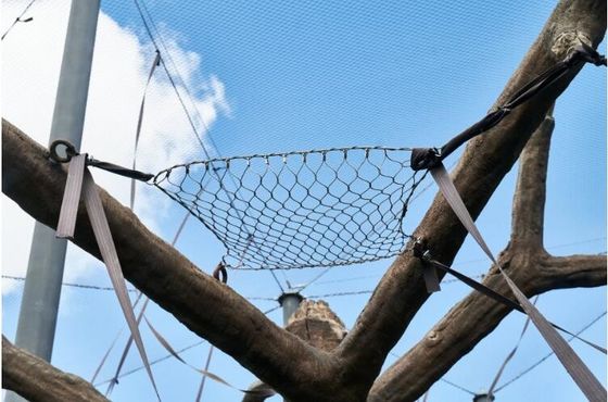 Strong Durable 316 Stainless Steel Wire Rope Mesh For Animal Encloure