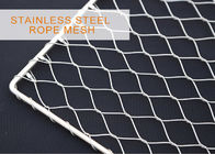 Flexible Handrail Stainless Steel Rope Mesh Netting For Bridge Stairway