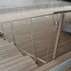 Flexible 304 Stainless Steel Wire Rope Mesh For Balustrade Or Railing