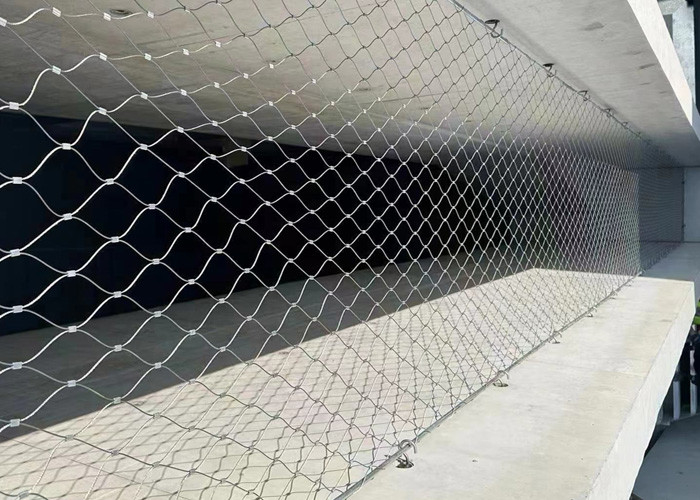 300*300mm Safety Netting Architectural Cable Mesh Anti Corrosive Anti Rust