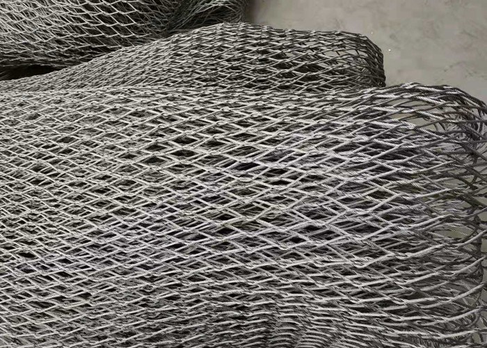 Woven Flexible Stainless Steel Ferrule Mesh 7x19 For Suspended Safety