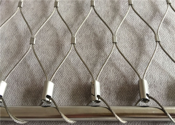 2mm With 50mm Hole Zoo Wire Mesh Easy To Clean And Resists