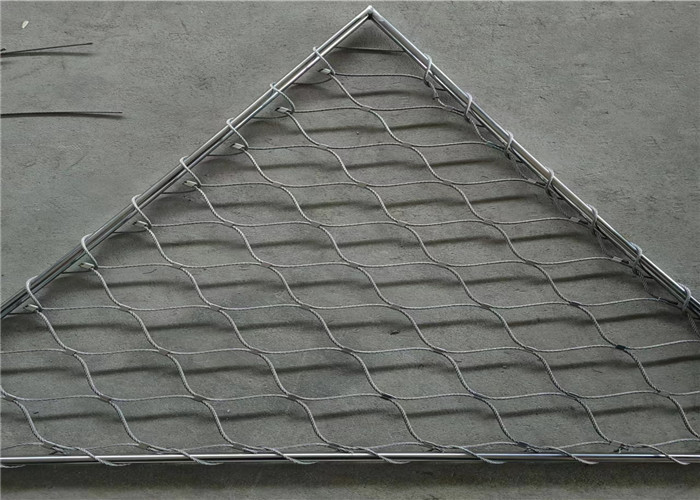 316L SS Wire Rope Mesh Zoo Bird Animal Safety Protect Mesh