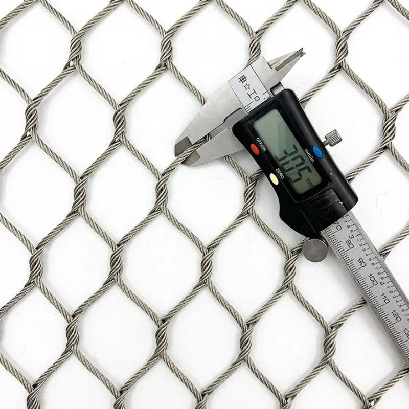 316 316l Stainless Steel Flexible Wire Mesh Netting For Bird Aviary